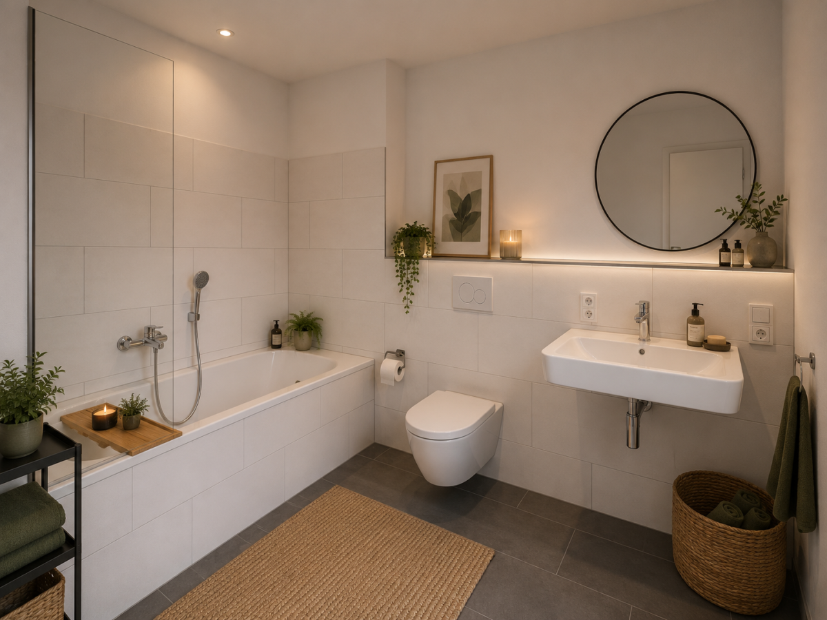 KI-Konzept Badezimmer