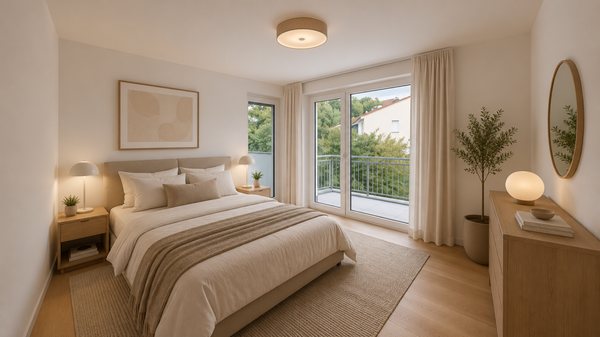 KI-Konzept Schlafzimmer