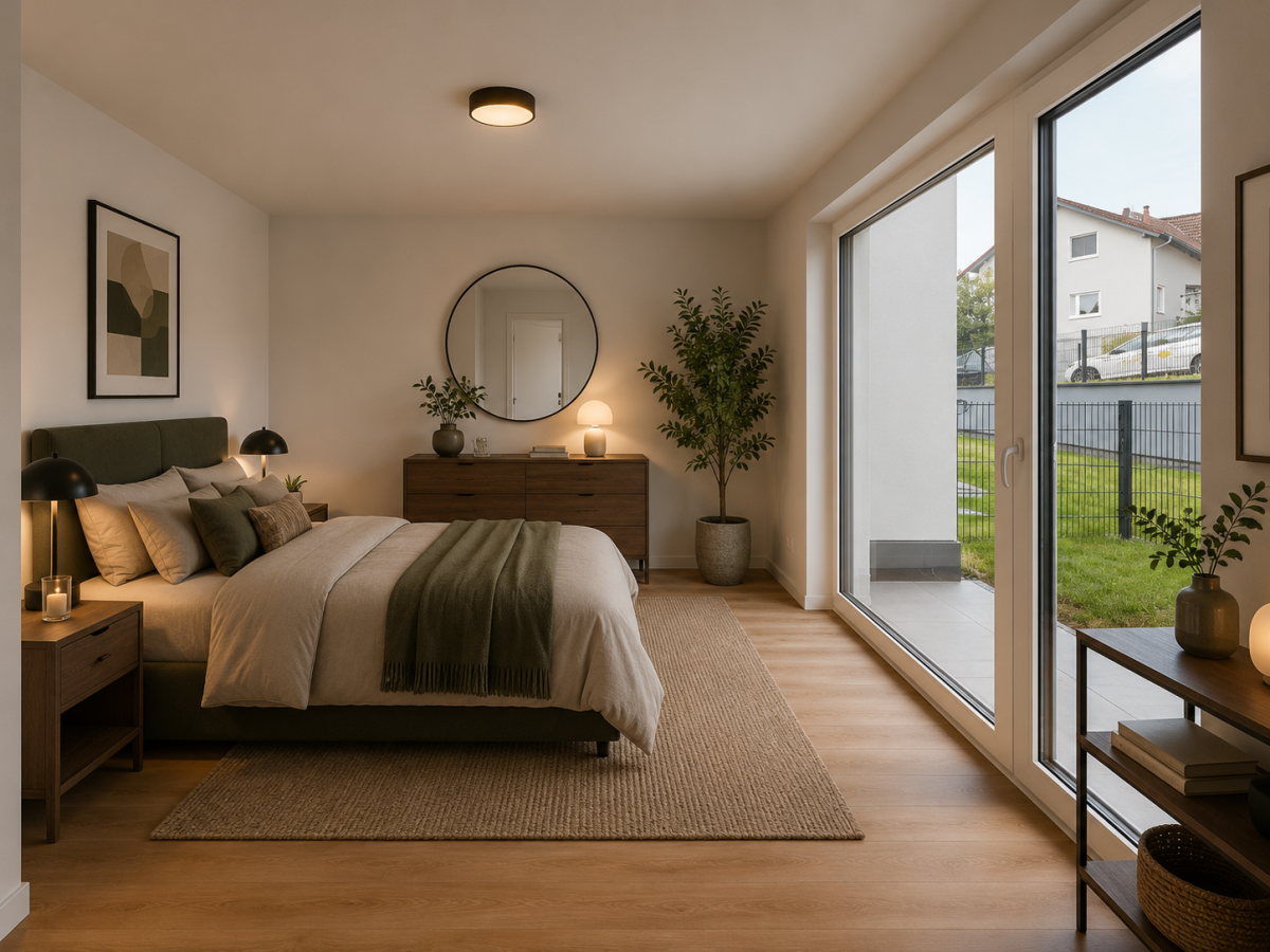 KI-Konzept Schlafzimmer