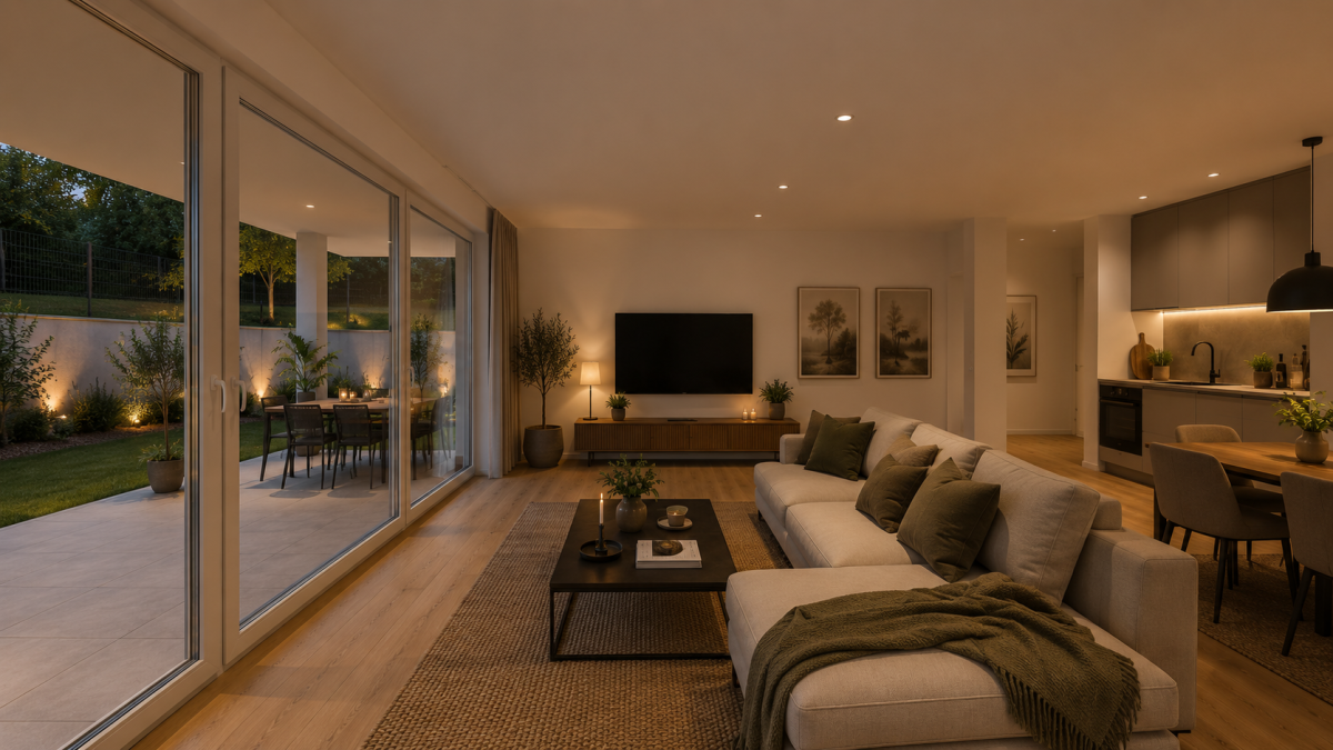 KI-Konzept Wohnzimmer