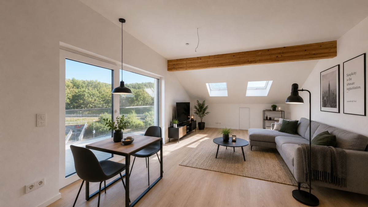 KI-Konzept Wohnzimmer