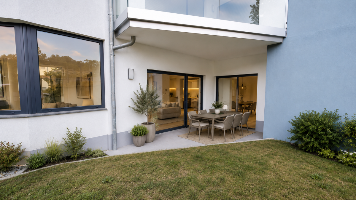 KI-Konzept Terrasse