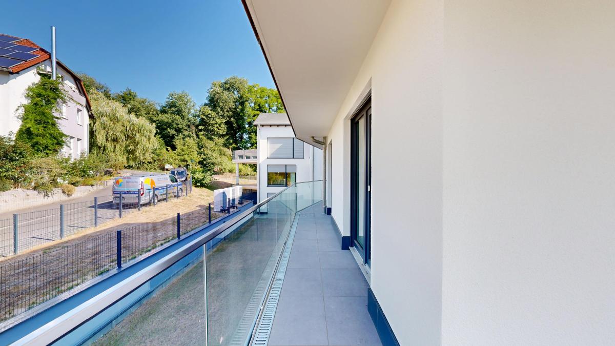 Umlaufender Balkon