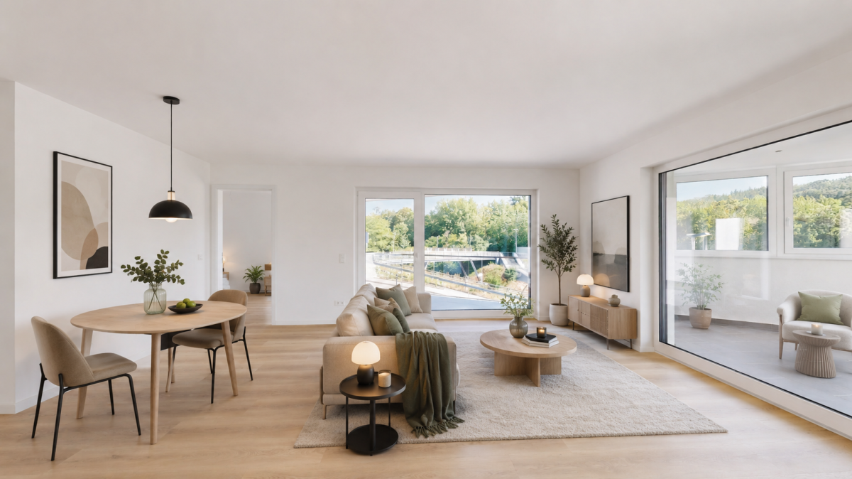 KI-Konzept Wohnzimmer