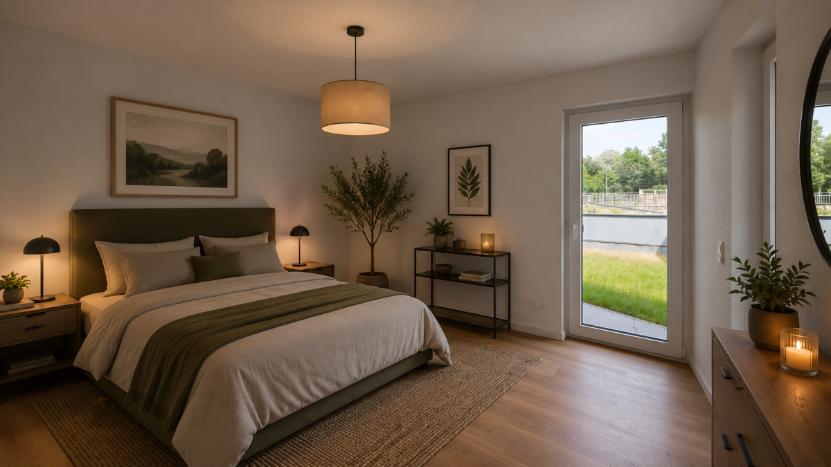 KI-Konzept Schlafzimmer