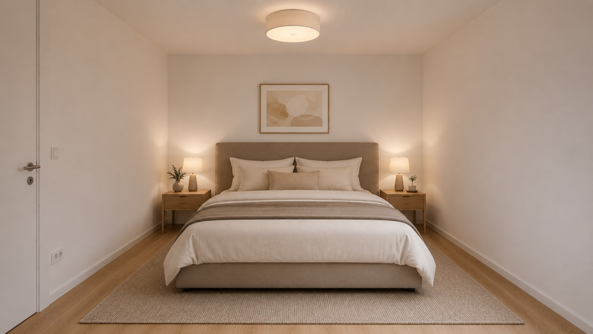 KI-Konzept Schlafzimmer