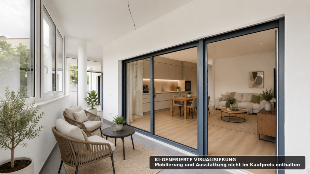 Eppstein - Ebenerdiger Neubau mit Wintergarten & Privatgarten – 2-Zi. in Eppstein-Bremthal
